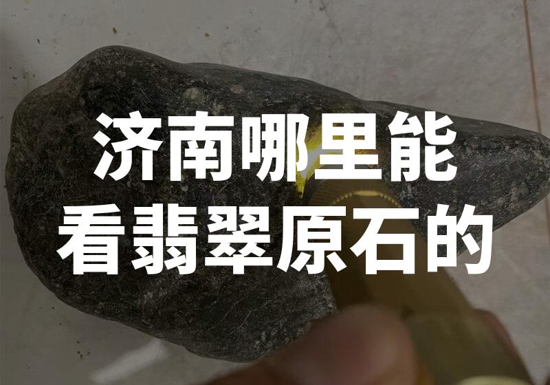 在济南哪里可以观赏到翡翠原石？
